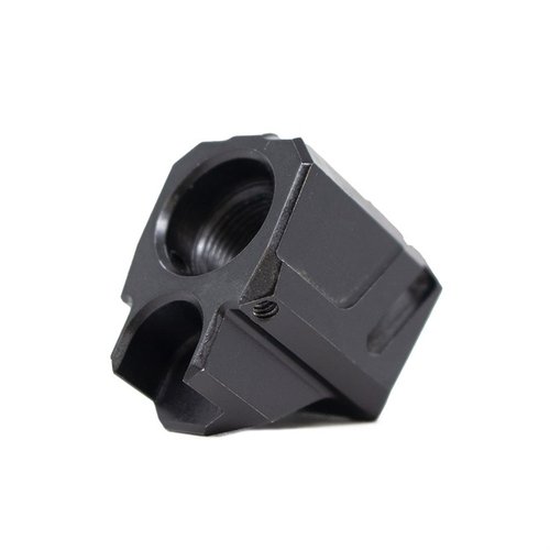 Migliora la tua precisione con il compensatore EXOS-524 di Faxon Firearms, progettato per ridurre il rinculo e migliorare la stabilità della tua M&P Shield.