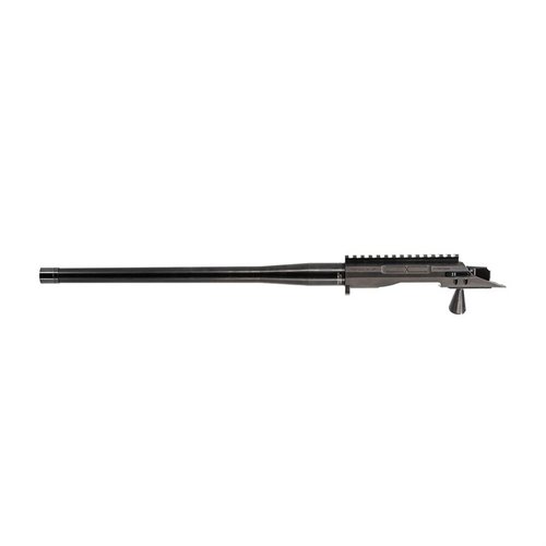 Scopri il Faxon FX7, un ricevitore a percussione a leva con azione di precisione, compatibile con vari sistemi e dotato di una canna da 16" in 8.6 BLK.