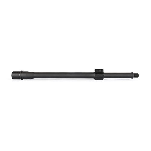 Il canna Cold Hammer Forged da 14.5" 5.56 NATO offre una costruzione in CrMoV, finitura in fosfato e profilo BA Hanson, testata HP e MPI.