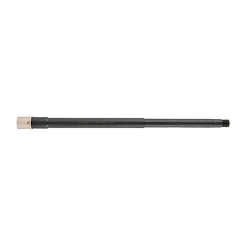 Il canna 6MM ARC da 16" in acciaio inossidabile 416R offre una finitura QPQ resistente alla corrosione, con un twist rate di 1:7" e un sistema di gas mid-length.