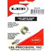 Il Case Length Gauge LEE è un modo preciso e semplice per rifilare alla lunghezza corretta e squadrere la bocca della cartuccia, utilizzabile con Cutter e Lock Stud.