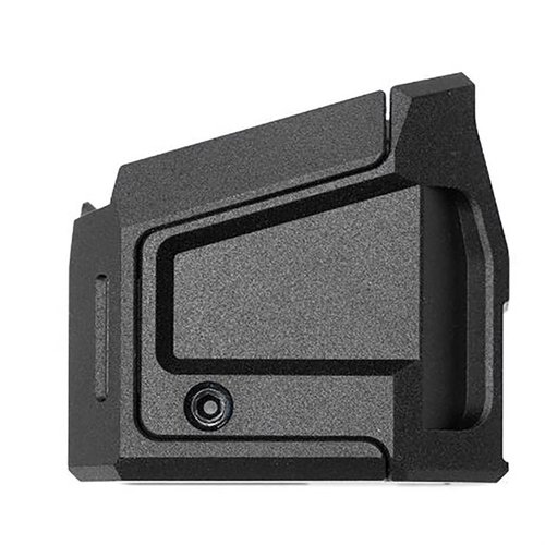 Il Strike Industries Aluminum Extended Magazine Plate per SIG SAUER P320 offre +5 colpi, è realizzato in alluminio 6061-T6, facile da installare e conforme alle norme USPSA.