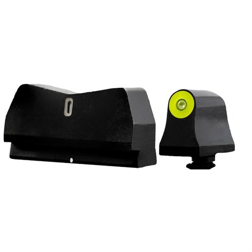 Le mire notturne DXT2 Big Dot offrono visibilità eccezionale in ogni condizione di luce, con un design a contrasto elevato e un'installazione facile su Glock.