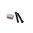 Blocco a V con viti per RUGER 10/22LR argento