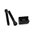 Blocco a V con viti per Ruger 10/22 LR, nero