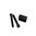 Blocco a V con viti per Ruger 10/22 LR, nero