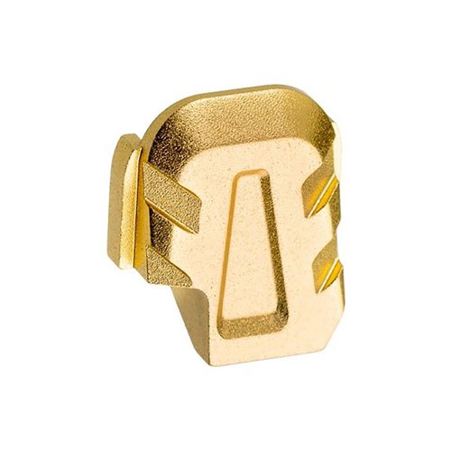 Il Rear Slide Cap Tyrant per Sig Sauer P365 è realizzato in alluminio aerospaziale, con design a chevron e bordi smussati, senza necessità di attrezzi!