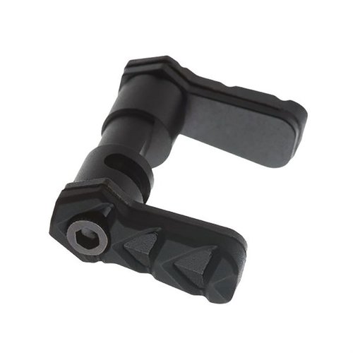 Il selettore di sicurezza ambidestro NEXGEN 45/90 per AR-15 offre un'ottima configurabilità, una sensazione tattile in gomma e leve di uguale lunghezza per tutti gli operatori.