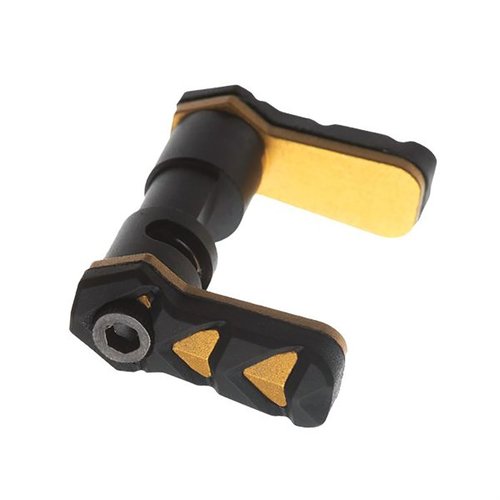 Seleziona il tuo throw con il NEXGEN 45/90 Ambidextrous Safety Selector per AR-15: robusto, configurabile e perfetto per tiratori mancini!