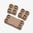 MAGPUL DAKA BINS confezione da 3: una 2x4 e due 2x2 FDE