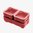 MAGPUL DAKA BINS confezione da 3 - una 2x4 e due 2x2 rosso