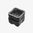 DAKA 2X2 contenitori 3.6" x 3.6" x 1.8" nero, confezione da 2