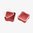 MAGPUL DAKA 2x2 contenitori 3,6" x 3,6" x 1,8" rosso 2 pz/confezione