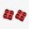 MAGPUL DAKA 2x2 contenitori 3,6" x 3,6" x 1,8" rosso 2 pz/confezione