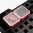 MAGPUL DAKA 2x2 contenitori 3,6" x 3,6" x 1,8" rosso 2 pz/confezione