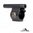 Sistema a pistone regolabile AR-15 con gas block solido .750" per fucile RH