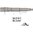 AR-15 sistema pistone regolabile con blocco gas solido .750" per pistola LH