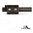 Sistema pistone regolabile AR-15 con gas block solido .625" per fucile, mano destra