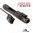 KIT PER COSTRUTTORI DI CON BLOCCO GAS CLAMP-ON .625" NERO MID-LENGTH RH