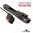Kit DI per builder con clamp per gas .750" nero per fucile RH