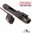 Kit per costruttori DI con blocco gas solido .750" nero mid-length RH