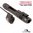 Kit builder DI con gas block solido .750" nero per fucile RH