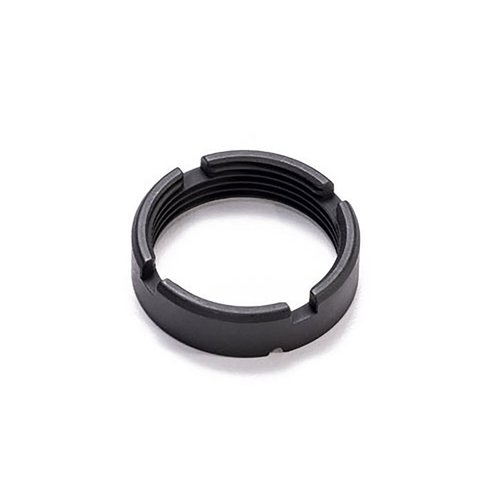 Il castello nut migliorato JP-SPEC offre un design raffinato, eliminando gli spigoli vivi e abbinandosi perfettamente alla piastra di bloccaggio JP per un look elegante.