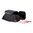 DEFIANT EYEWEAR montatura nera e lente grigia polarizzata con specchio rosso