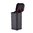 DEFIANT EYEWEAR montatura nera e lente grigia polarizzata con specchio rosso