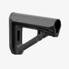 Il MOE RL Carbine Stock offre un design A-frame, leva di regolazione reversibile, LOP regolabile da 10.65" a 13.85", e compatibilità con M-LOK per un comfort ottimale.