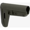Il MOE TR Carbine Stock di Magpul è leggero (8 oz), facile da installare e rimuovere, con meccanismo di regolazione LOP ambidestro e attacchi M-LOK.