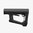 DT-PR Calcio retrattile MIL-SPEC per carabina AR-15 Nero