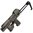 Maniglia di armamento ambidestra SLEDGEHAMMER per AR-15 nera