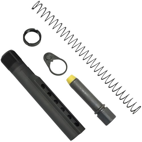 Il K-SPEC AR-15 PCC Carbine Buffer Tube Kit offre un sistema innovativo per assorbire il rinculo, ridurre il sollevamento della volata e migliorare la stabilità.