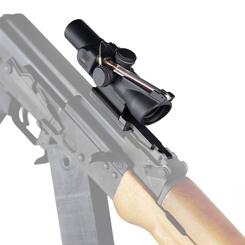 Il RSR2 Mount per Trijicon ACOG offre un design compatto, costruzione in acciaio e compatibilità con Aimpoint Micro T1/T2 e Acro, per una mira precisa e stabile.