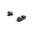 Set di mirini I-DOT con contorno arancione per FN High Power, nero