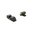 Set di mire I-DOT LUMIGREEN OUTLINE per FN High Power nero