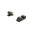 Set di mire I-DOT LUMIGREEN OUTLINE per FN High Power nero