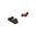 Set mire da tiro con fibra ottica per GLOCK G5 9MM/.40 CALIBER BLK