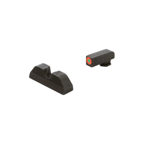 Le mire AMERIGLO® Protector offrono un'acquisizione rapida del punto di mira, riducono il riflesso e presentano illuminazione tritium per una mira ottimale.