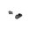 Mirini 1L compatibili con ottica trizio/bianco oliva .220" anteriore / .295" posteriore per Glock