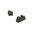 XL OPT COMP mirini 3-dot trizio/contorno nero .315" ant./ .394" post. per Glock