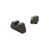 Il set di mirini XL Ameriglo offre una visione elevata e precisa per ottiche red dot montate su slide, compatibile con tutti i modelli Glock MOS.