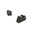 2XL OPT COMP MIRE 3-PUNTI TRIZIO/NERO OL .350"F/.429"R PER GLOCK