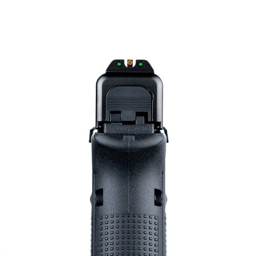 Il set di mirini notturni AmeriGlo Agent per Glock® Gen 5 offre visibilità migliorata, acquisizione rapida del mirino e design robusto per l'uso quotidiano.