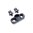 Attacco angolato M-LOK QD per sling swivel AR-15 nero