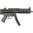 Guardamano Tri-Rail M-LOK/Picatinny per H&K MP5, nero
