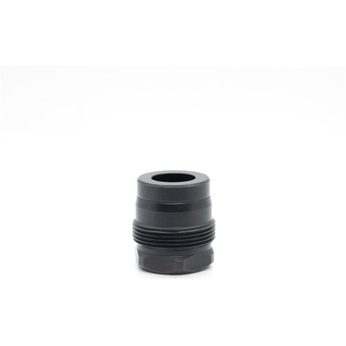 Il MINI MUZZLE BRAKE offre compatibilità con Atlas e Plan B, finitura in Black Nitride e una durezza superficiale di 67 HRC per prestazioni superiori.