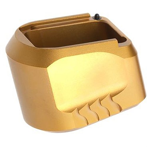 L'estensione +5 per caricatori S&W M&P 1.0/2.0 offre una tecnologia NoBak, impugnatura migliorata e materiali in alluminio aerospaziale per durata e affidabilità.