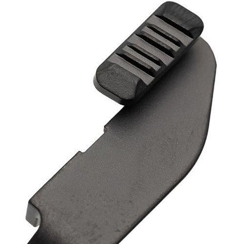L'Extended Slide Release per Springfield Hellcat offre un'area di contatto maggiore, costruzione in acciaio inox, design ergonomico e facile installazione per un uso ottimale.